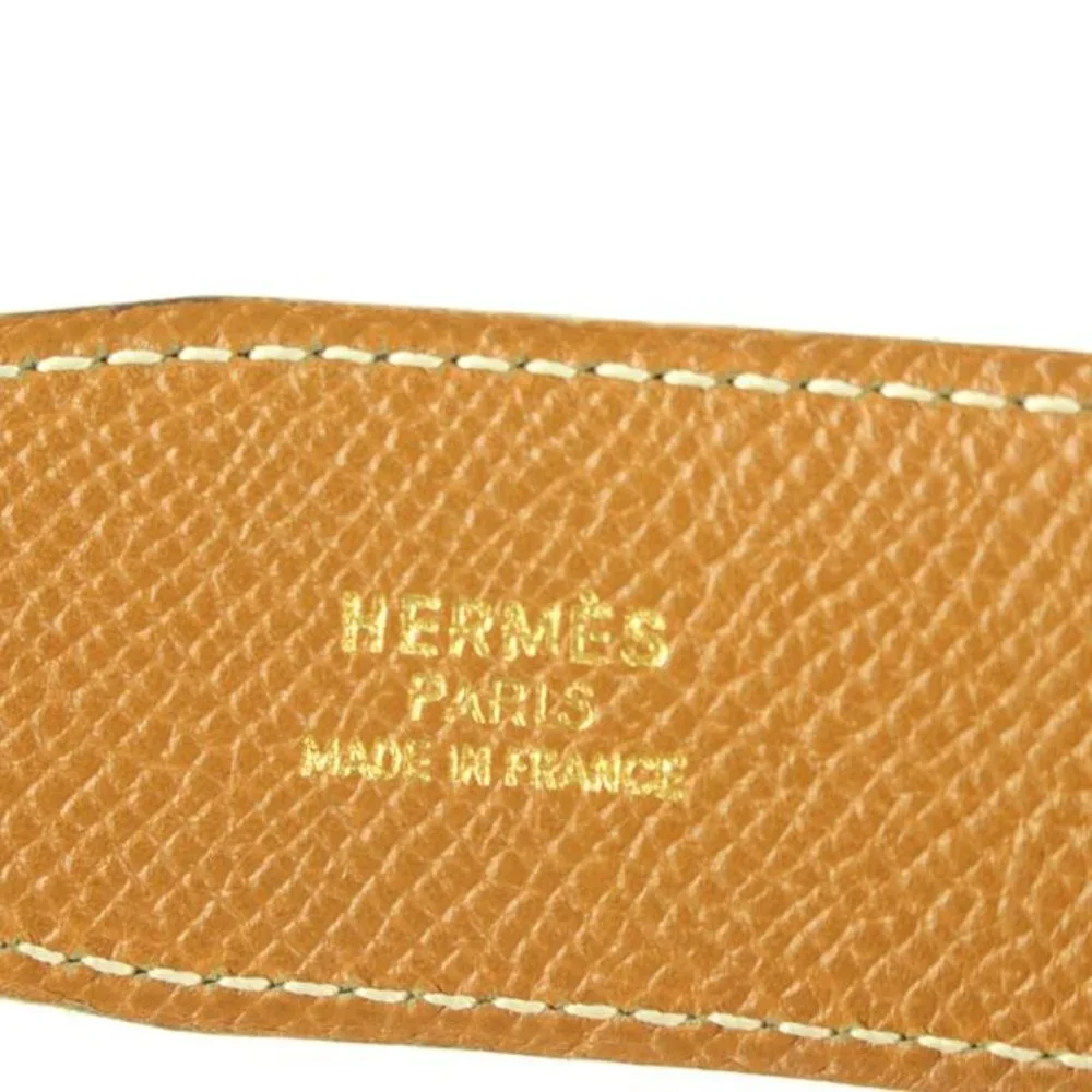 Hermès Black x Brown 32mm Reversible H Logo Belt Kit 84h615s